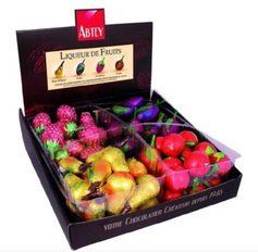 Цукерки Фрукти з лікером Abtey Liqueur de Fruits 72 шт 720 г