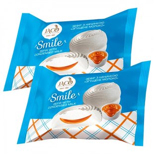 Зефир Smile со сгущенным молоком весовой 2.2/ящ