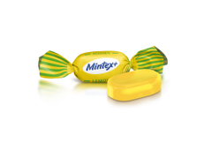КАРАМЕЛЬ Mintex+ Lemon со вкусом лимона и ментола 1 кг