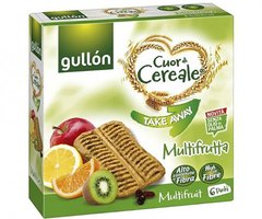 Печиво GULLON Takeaway Multifrutta fibra 144г