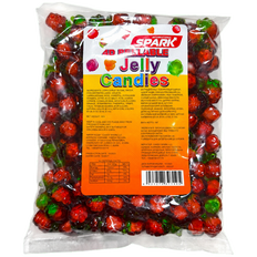 Жевательные конфеты 4D Spark Peelable Jelly Candies Виноград 1 кг