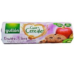 Печиво GULLON tube CDC фруктове зі злаками, 300г