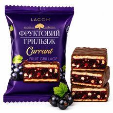 Конфеты DEMI Фруктовый Грильяж Смородина 1.4 кг