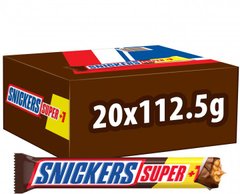 Батончиків Snickers Super 112.5 г/20шт