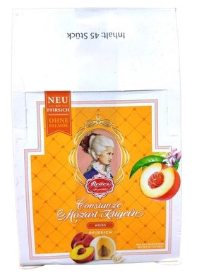 Конфеты Mozart Reber Pfirsich с марципаном и персиком 100 г