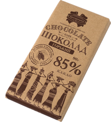 Білорусь гіркий шоколад 85% в крафтового папері Комунарка 85 гр
