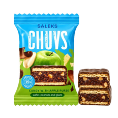 Цукерки Chuvs Saleks з яблучним пюре 1,4кг/ящ