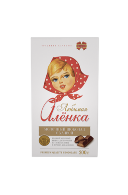 Беларусь Шоколад молочный «Любимая Аленка» с халвой