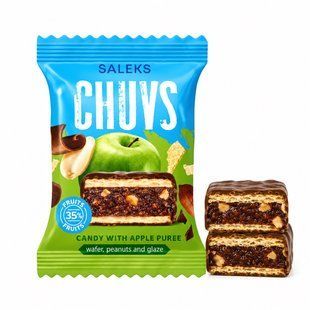 Конфеты CHUVS SALEKS с яблочным пюре 3.3 кг