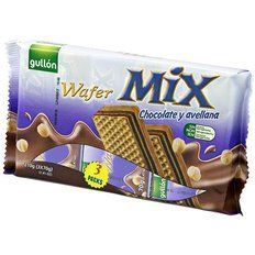 Вафлі GULLON MIX Сhoсolate-Avellana шоколад+горіх, 180г
