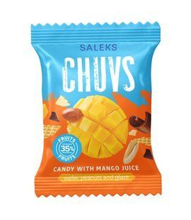 Конфеты CHUVS SALEKS с соком манго 1.4 кг