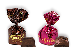 Білорусь Цукерки "Aperetivo" зі смаком какао і ромаBonBons 100 грам