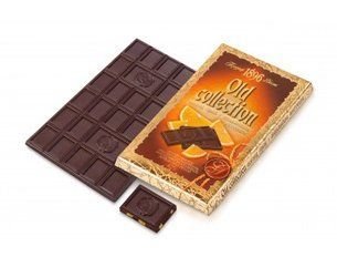 Шоколад Old collection горький с кусочками апельсина ХБФ 200 г
