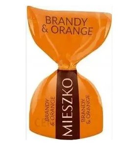 Цукерки BRANDY&ORANGE з начинкою лікеру 1 кг Mieszko Польща