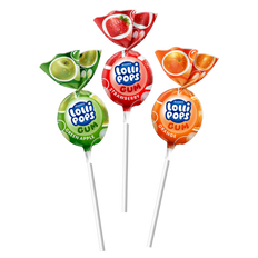 Карамель LolliPops GUM Фруктовый микс Рошен 0,92 кг