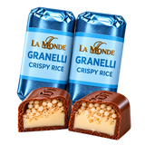 Конфеты La Monde Granelli Blue с хрустящими рисовыми шариками 1 кг