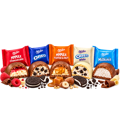 Шоколадные конфеты ассорти Milka Favourites, 108 шт., 1 кг
