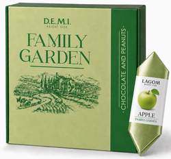 Конфеты DEMI Family Garden с яблочным джемом 1.2кг/ящ