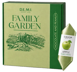Конфеты DEMI Family Garden с яблочным джемом 1.2кг/ящ