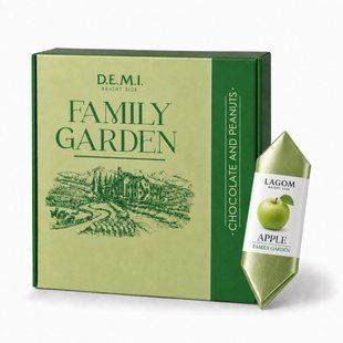 Конфеты DEMI Family Garden с яблочным джемом 600 г