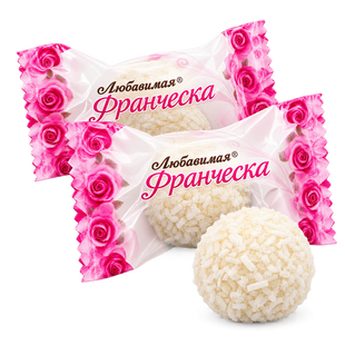 Конфеты Франческа с миндалем 1,5кг/ящ