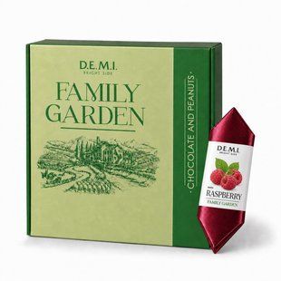 Конфеты DEMI Family Garden с малиновым джемом 600 г