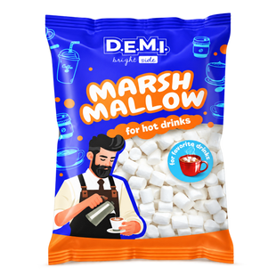 Маршмеллоу DEMI для горячих напитков 500г/7шт
