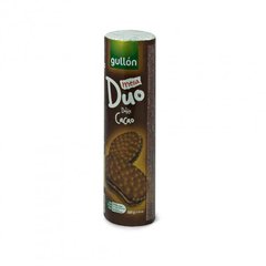 Печиво GULLON Duo Mega сендвіч темне із шоколадним кремом, 500г