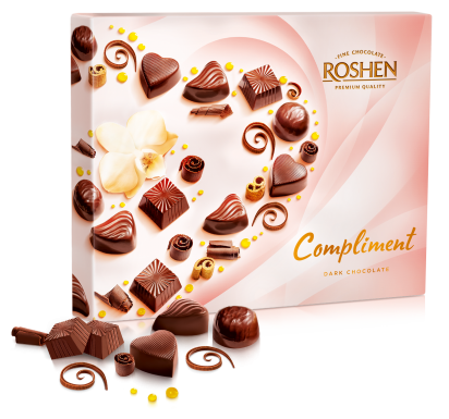 Цукерки в коробці Roshen Compliment ВКФ 145 г